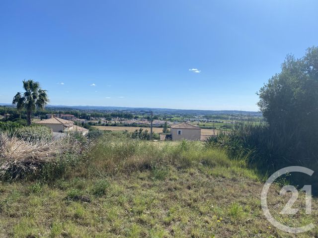 terrain à vendre - 800.0 m2 - TOURBES - 34 - LANGUEDOC-ROUSSILLON - Century 21 Agi Immobilier